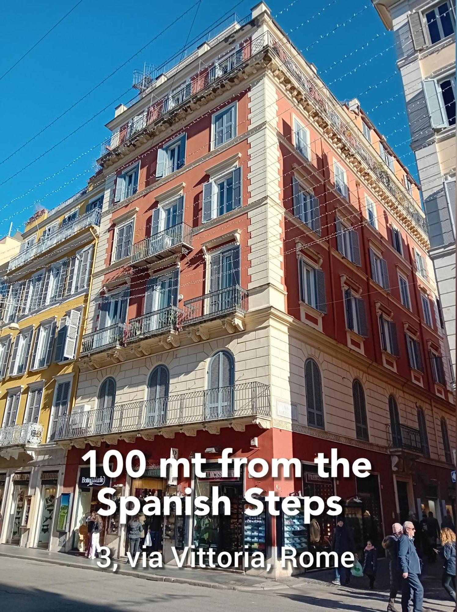 Casa Tiffany Piazza Di Spagna Rzym Pokój zdjęcie